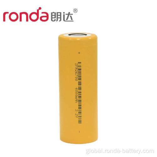 Rechargeable LiFePO4 Battery IFR26700-4000mAh 3.2V Cylindrical LiFePO4 Battery Supplier